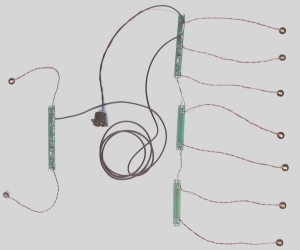 the electronics inside the instrument